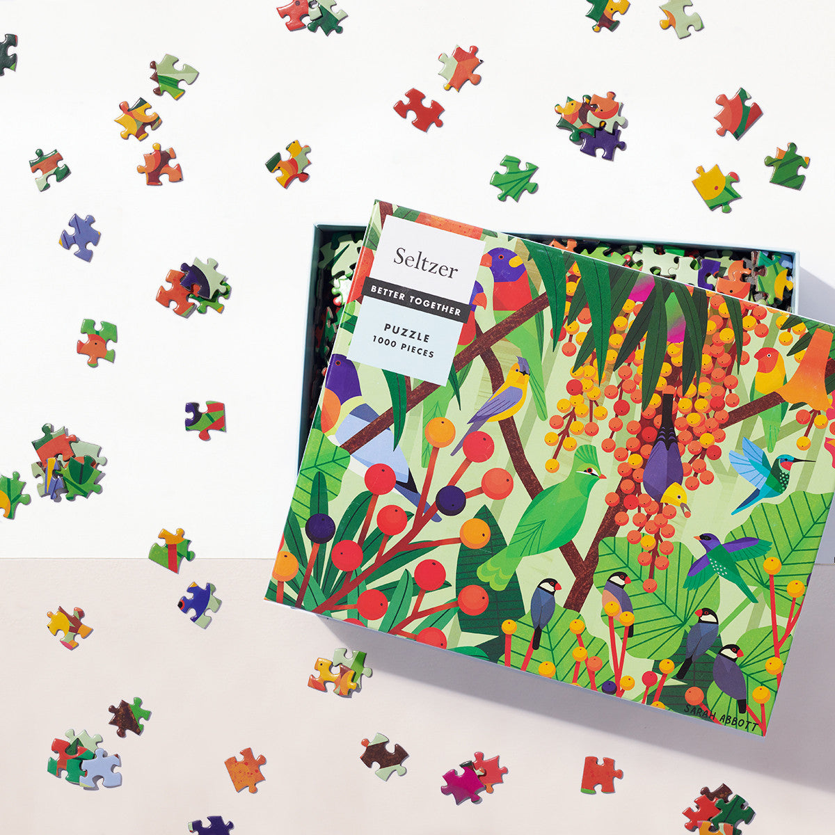 Birds and Berries 1000-Piece Puzzle