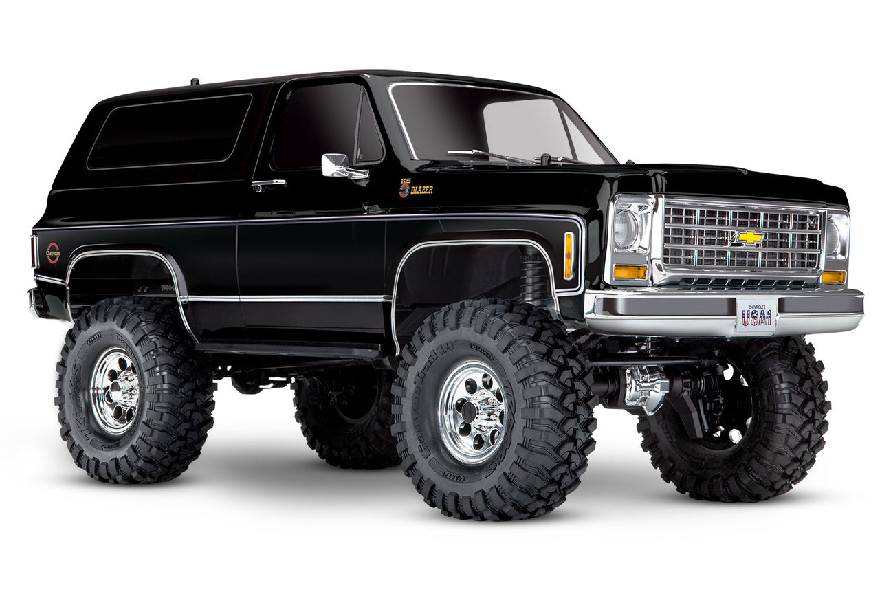 82276-4BLACK Traxxas TRX-4 1979 Chevrolet Blazer Clipless Body - Black
