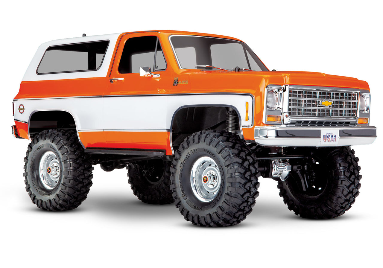 82276-4ORANGE Traxxas TRX-4 1979 Chevrolet Blazer Clipless Body - Orange