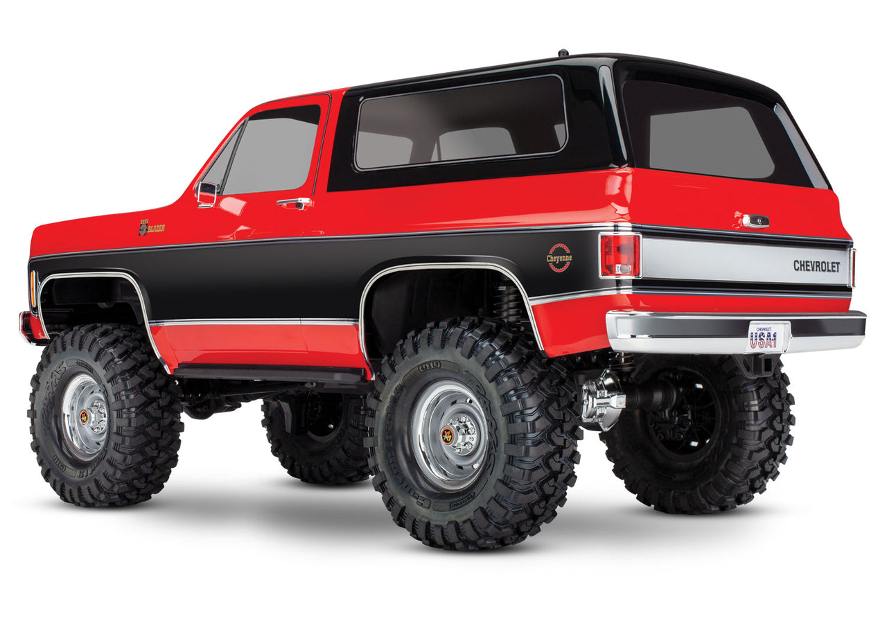 82276-4RED Traxxas TRX-4 1979 Chevrolet Blazer Clipless Body - Red