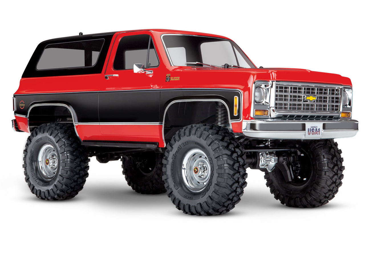 82276-4RED Traxxas TRX-4 1979 Chevrolet Blazer Clipless Body - Red