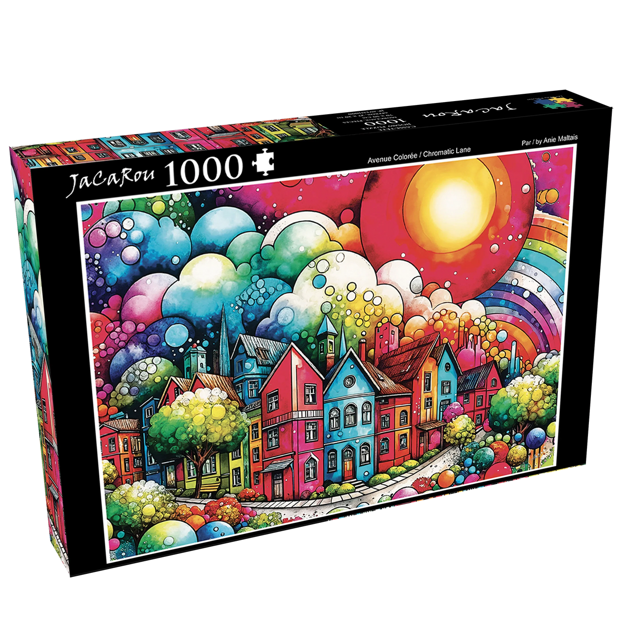Chromatic Lane 1000-Piece Puzzle
