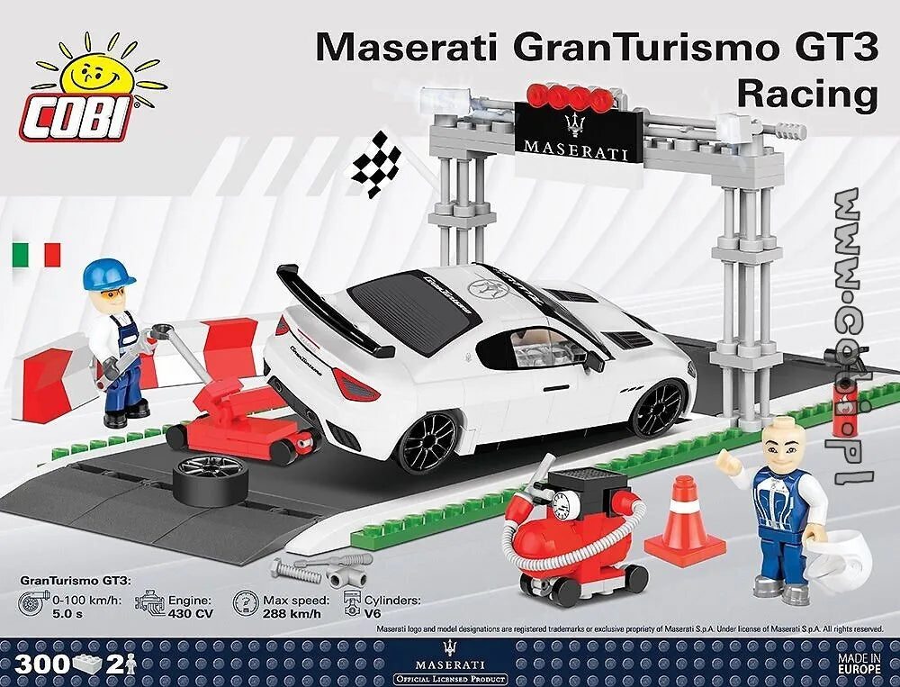 COBI-24567 COBI 300 PCS 'MASERATI /24567/ MASERATI GRAN TURISMO GT3