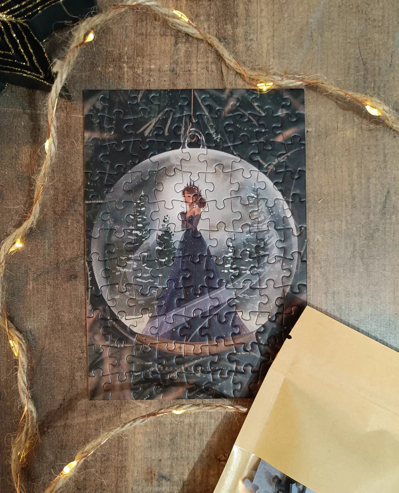 Puzzle de 99 pièces « Vœux de Noël »