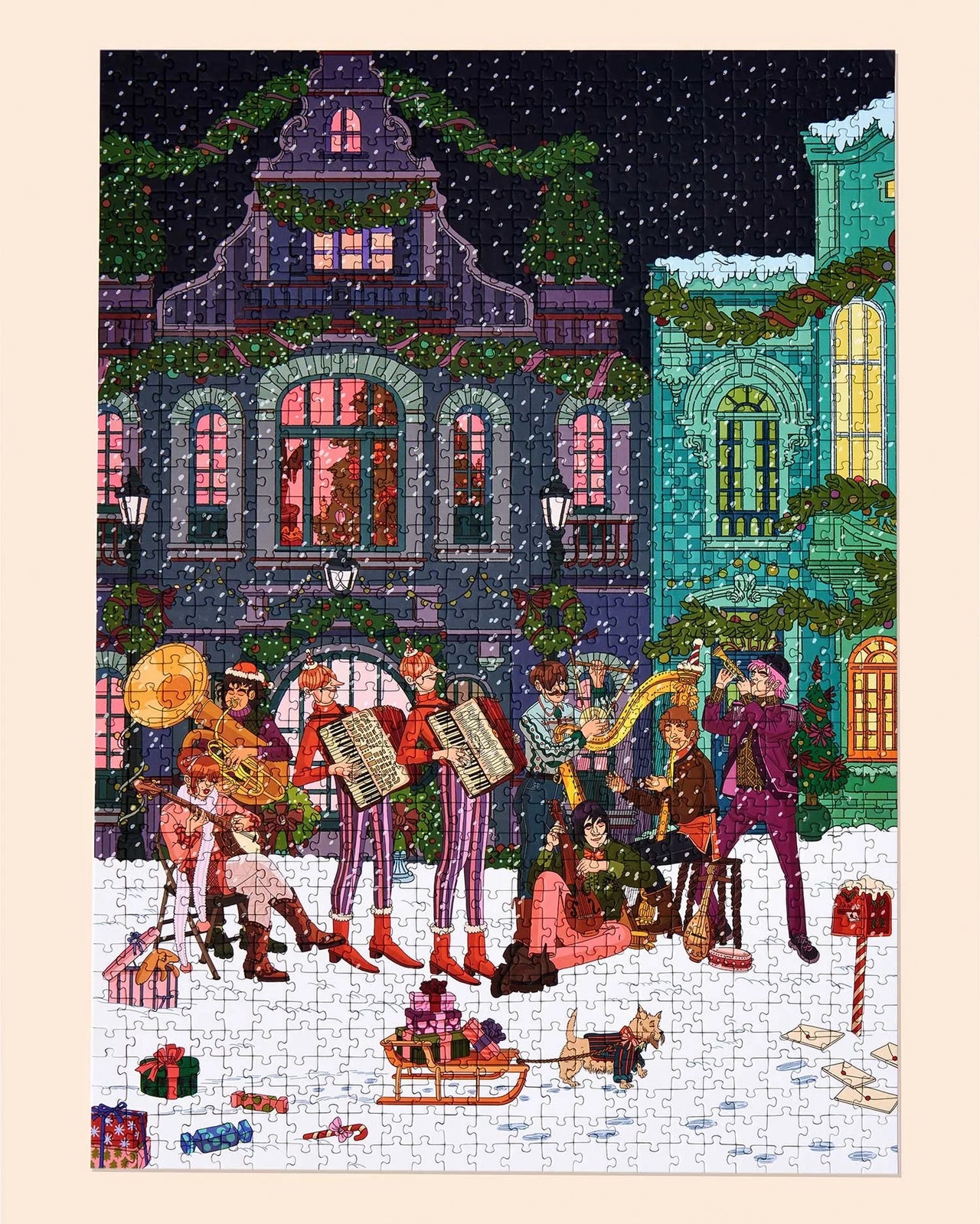 Puzzle de 1000 pièces « Chants de Noël »