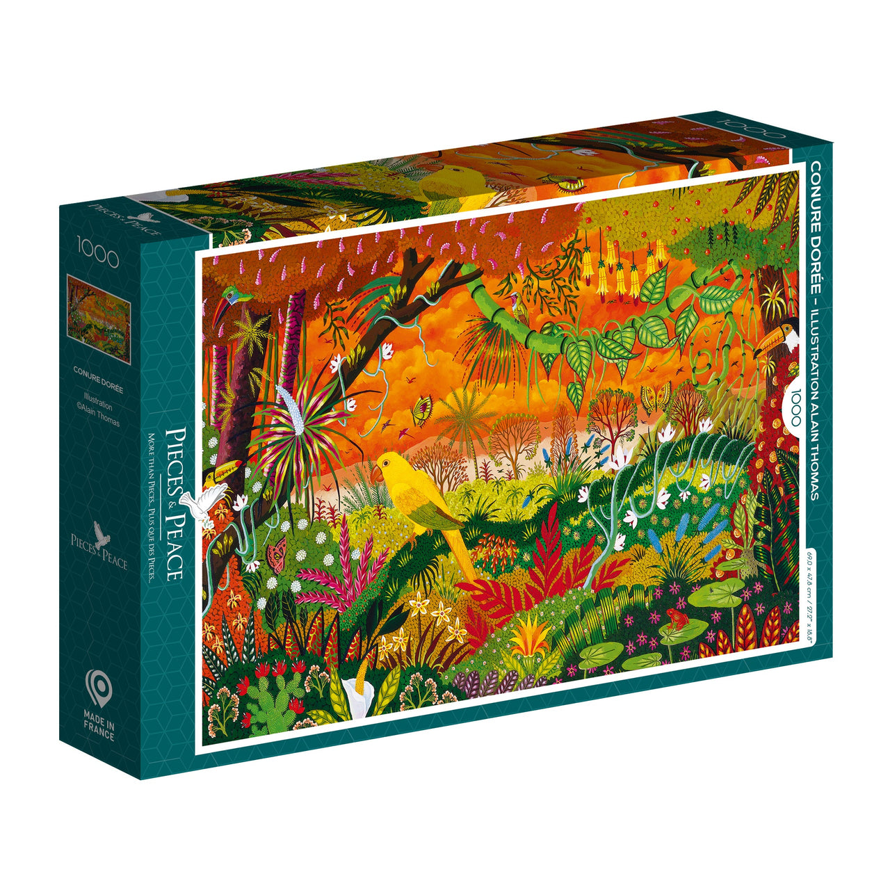 Conure Dorée 1000-Piece Puzzle