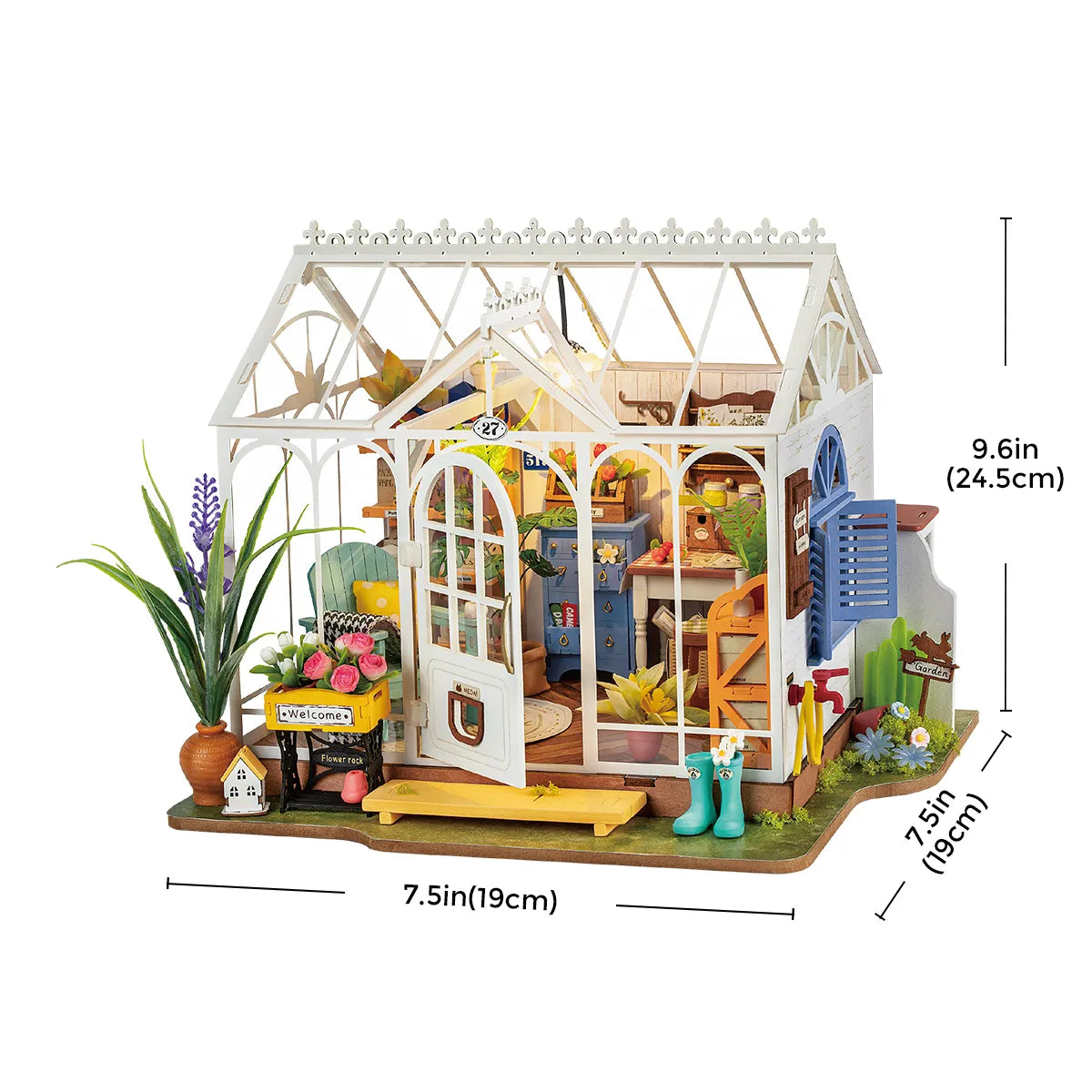 DG163 Rolife Dreamy Garden House DIY Miniature House Kit