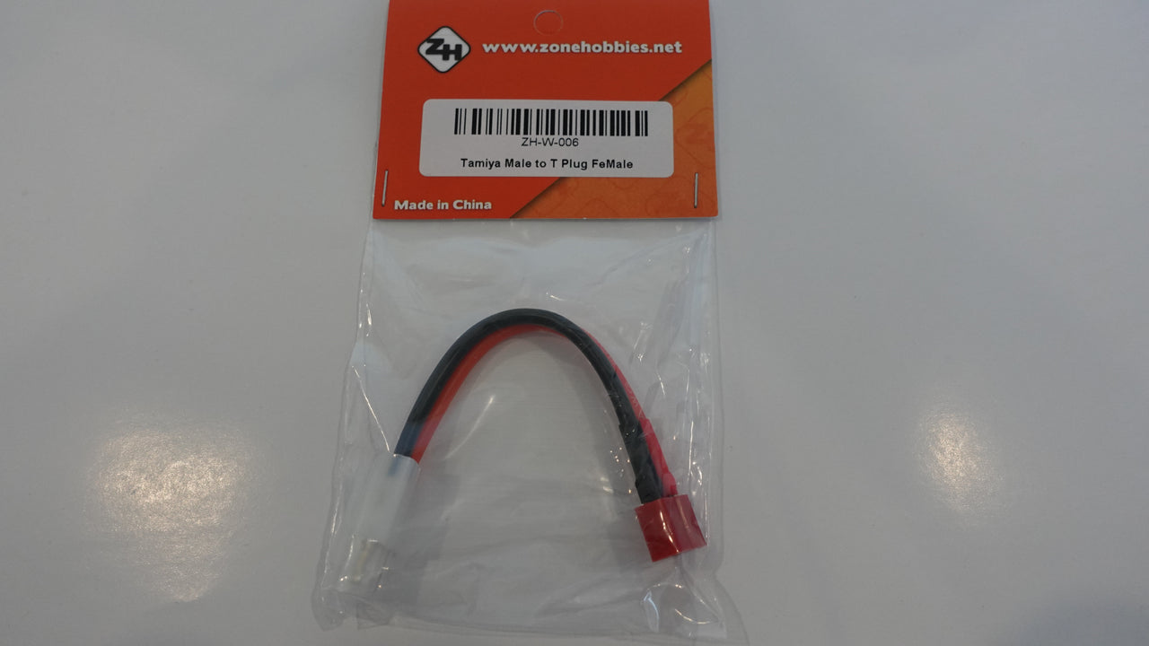 Zh-W-006 Tamiya macho a conector T cable hembra 14 AWG 100 mm
