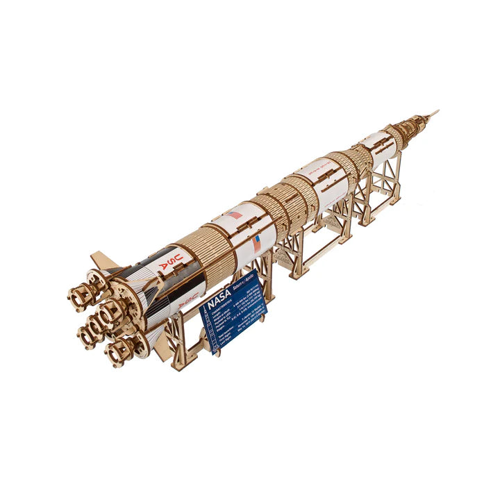 UGR70257 UGears NASA Saturn V (New Model) - 500 Pieces