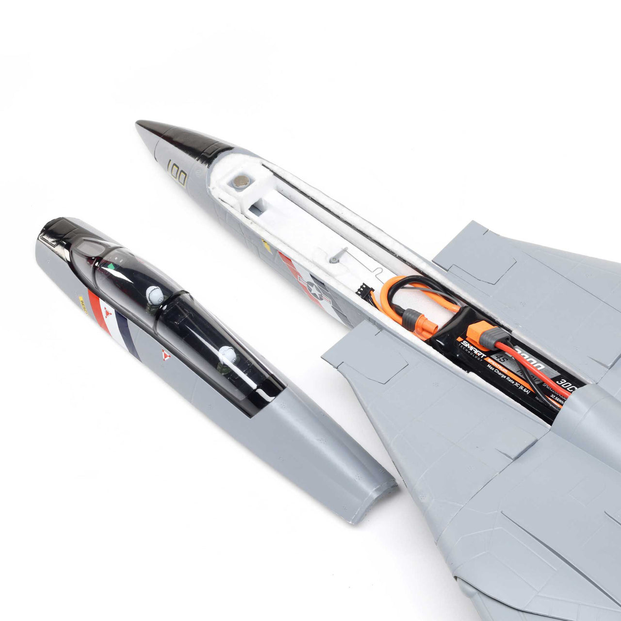 EFL01450 E-flite F-14 Tomcat Twin 40 mm EDF BNF Basic 