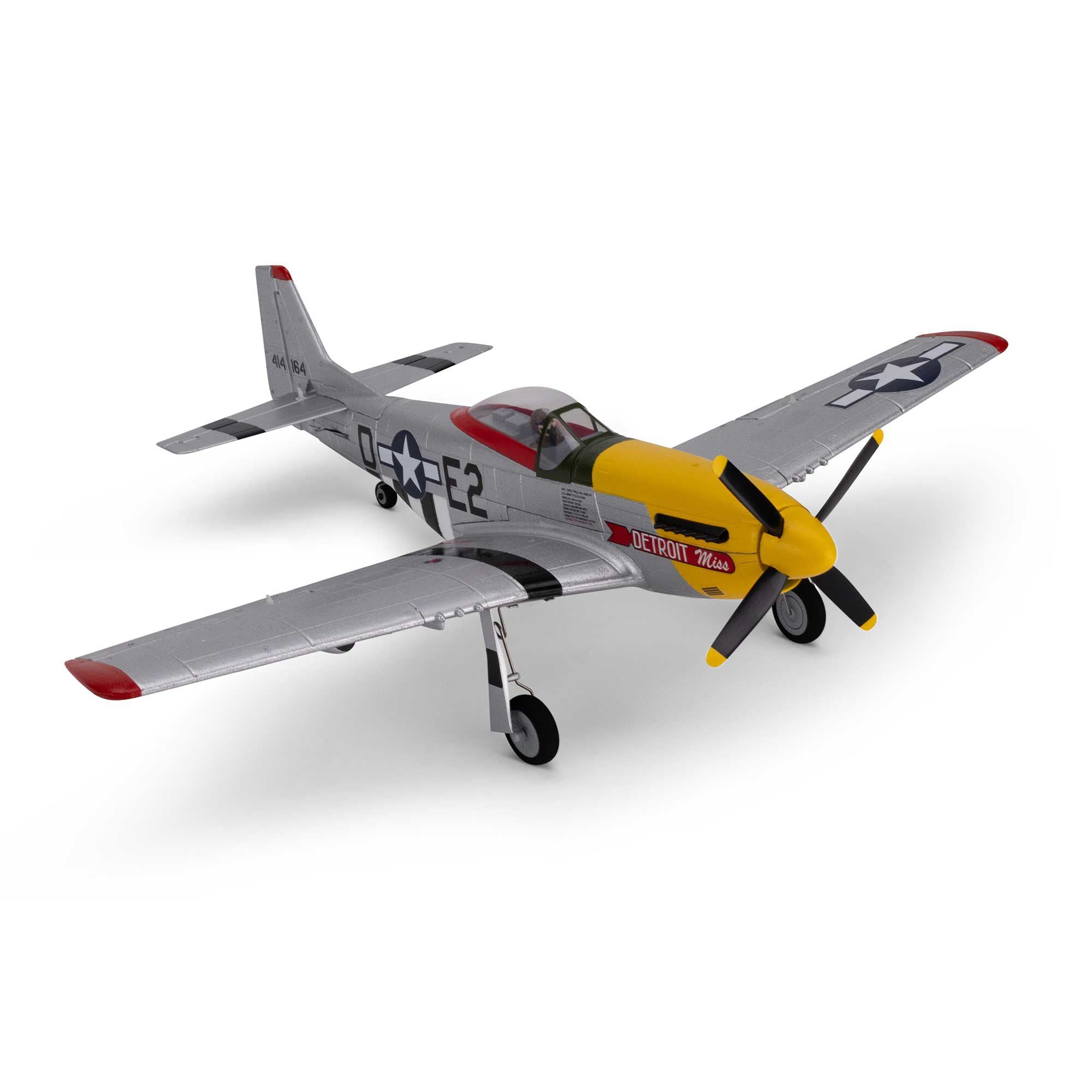 EFLU7350 UMX P-51D Mustang “Detroit Miss” BNF Basic with