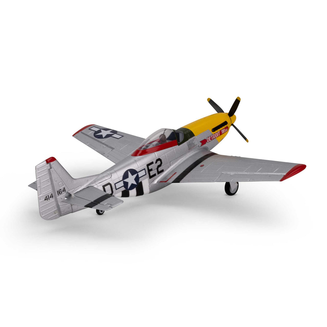 EFLU7350 UMX P-51D Mustang “Detroit Miss” BNF Basic with AS3X and SAFE Select