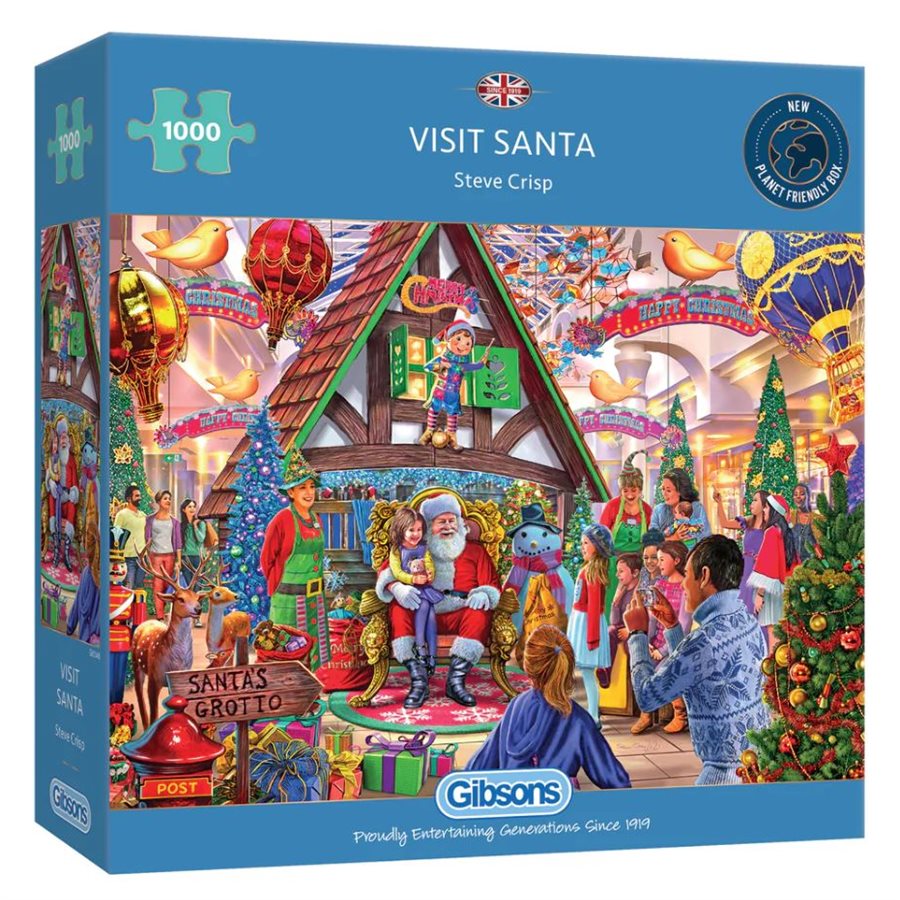Visit Santa 1000-Piece Puzzle