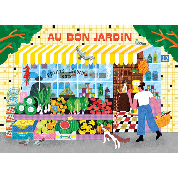 Puzzle 1000 pièces Au marché