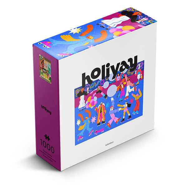 Roller Disco 1000-Piece Puzzle