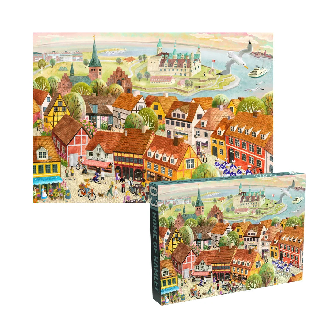 Puzzle 1000 pièces La maison d'Hamlet