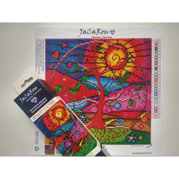 Peinture au diamant - ARBRE DE VIE
