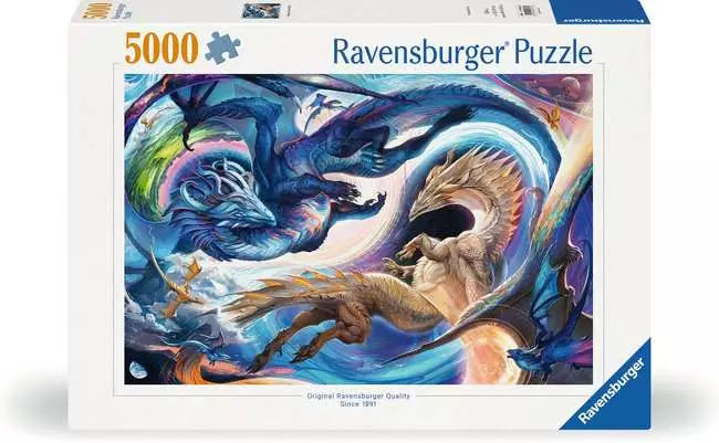 Dragon Day and Night 5000-Piece Puzzle