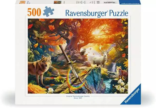 Excalibur Forest 500-Piece Puzzle