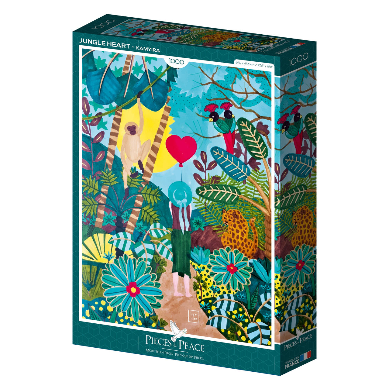 Jungle Heart 1000-Piece Puzzle