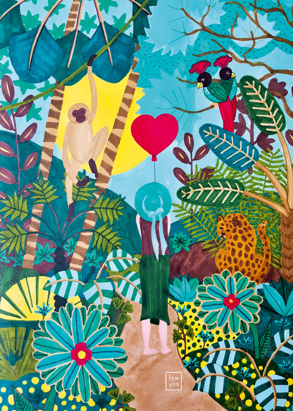 Jungle Heart 1000-Piece Puzzle