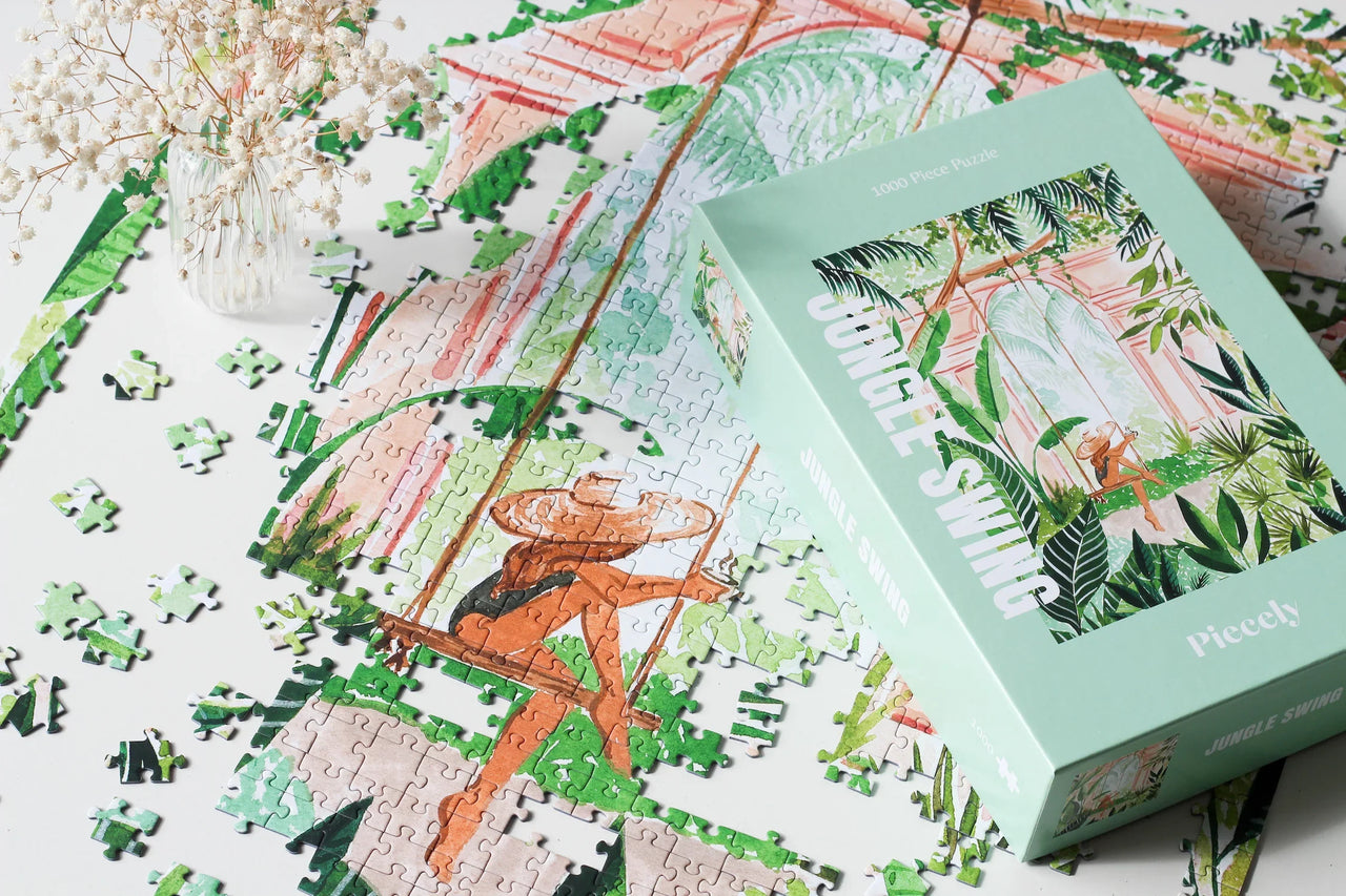 Jungle Swing 1000-Piece Puzzle