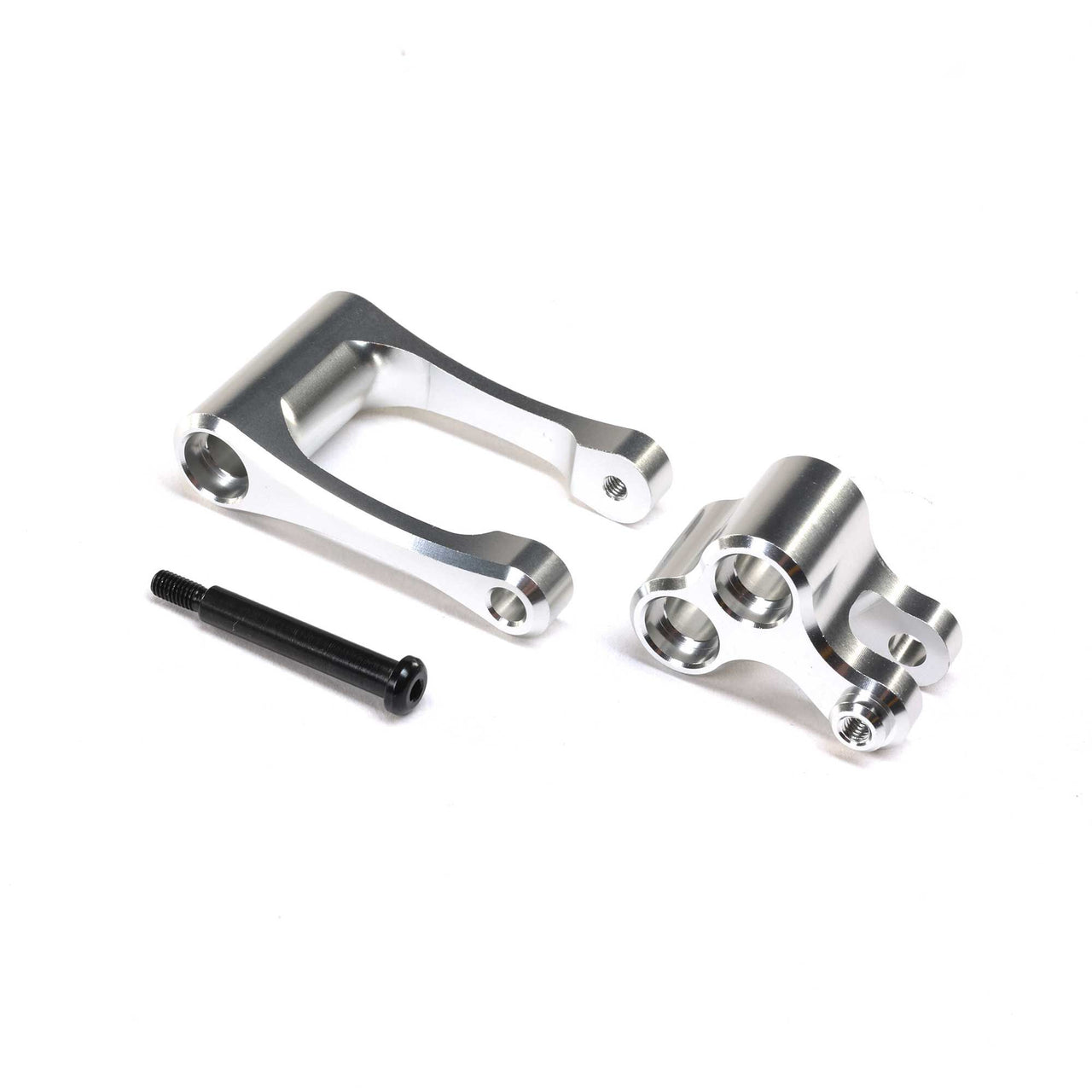 LOS364001 LOSI Aluminum Knuckle & Pull Rod, Silver: Promoto-MX