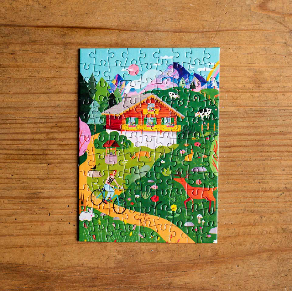 Puzzle suisse de 99 pièces Le Chalet