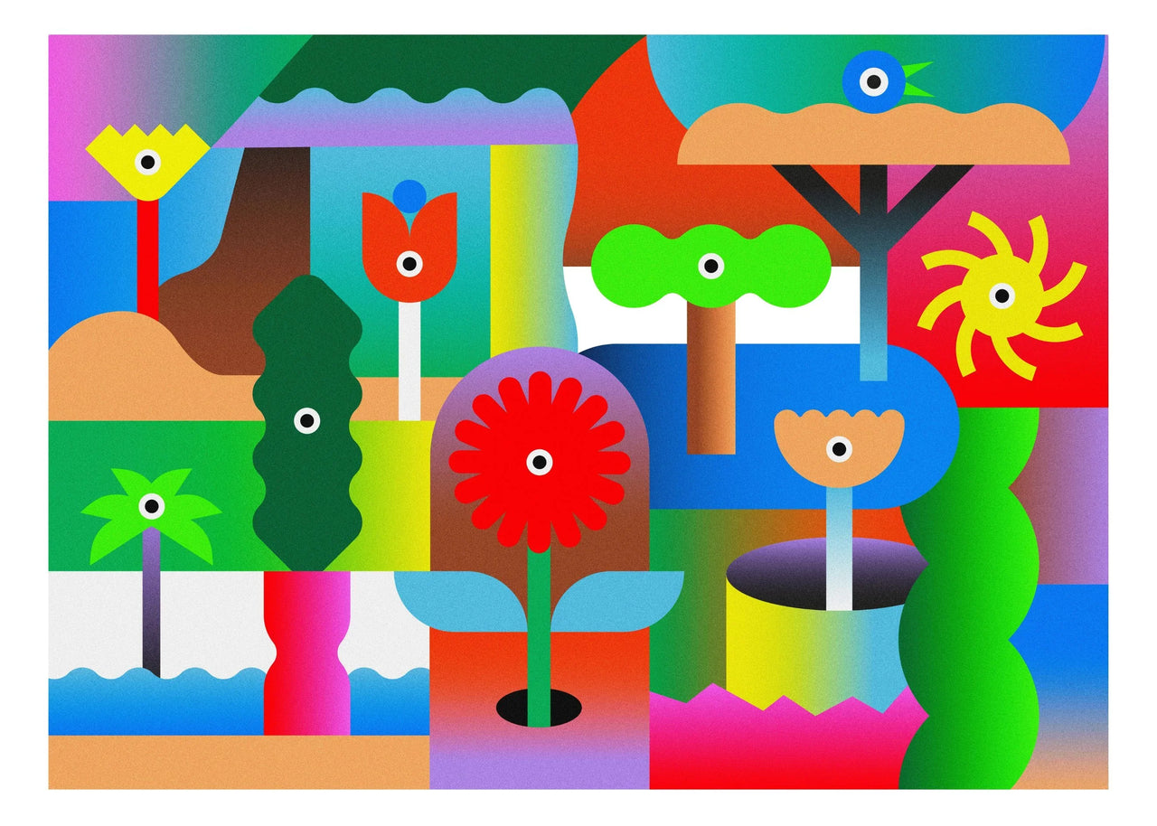 Chirpy Canopy 1000-Piece Puzzle