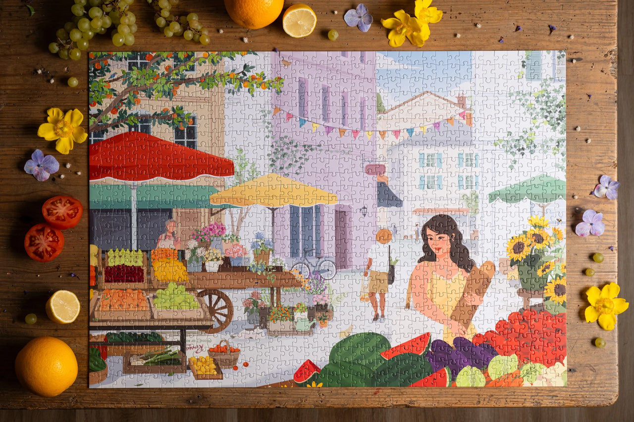 Market Day 2000-Piece Puzzle