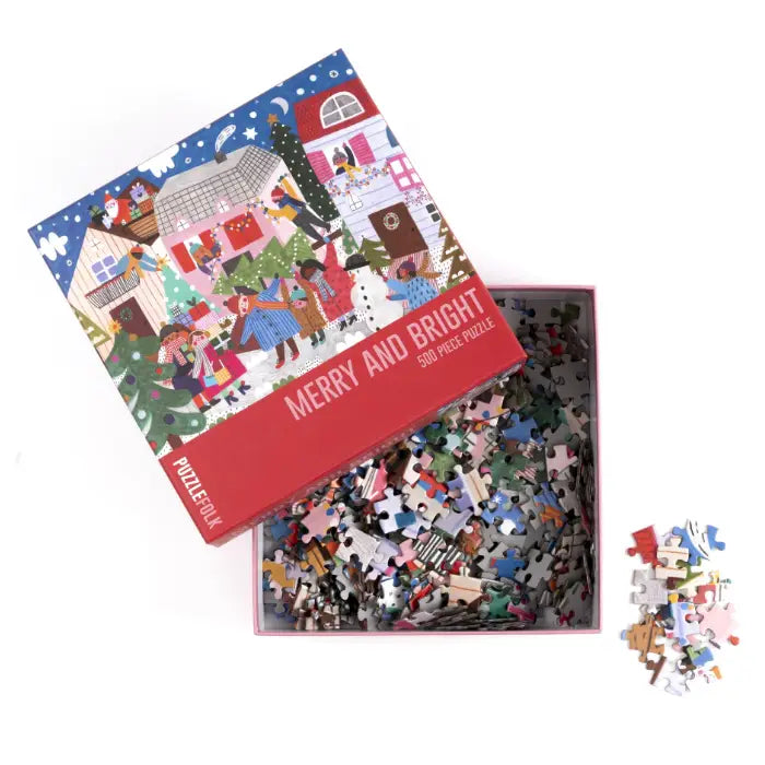 Puzzle joyeux et lumineux de 500 pièces