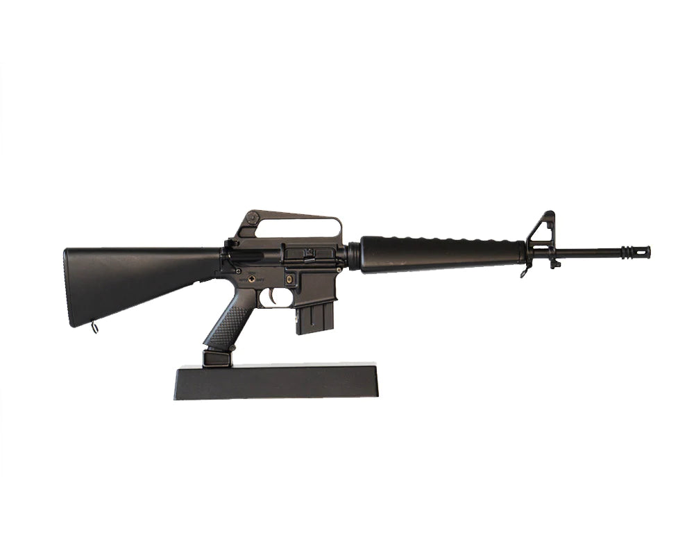 16-NEGRO MINIATURA ESCALA 1:3 MODELO M16A1 