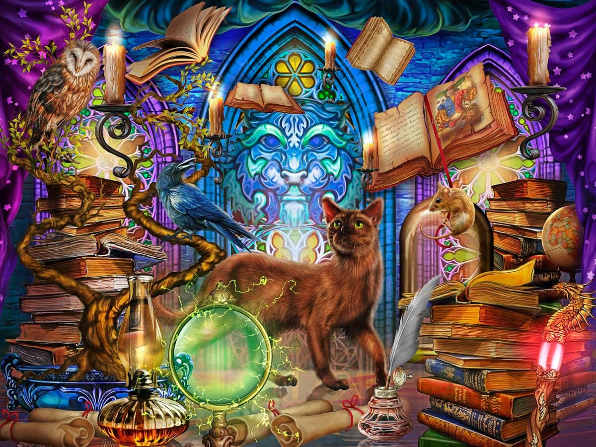 Puzzle Mystic Workshop Pets 550 pièces