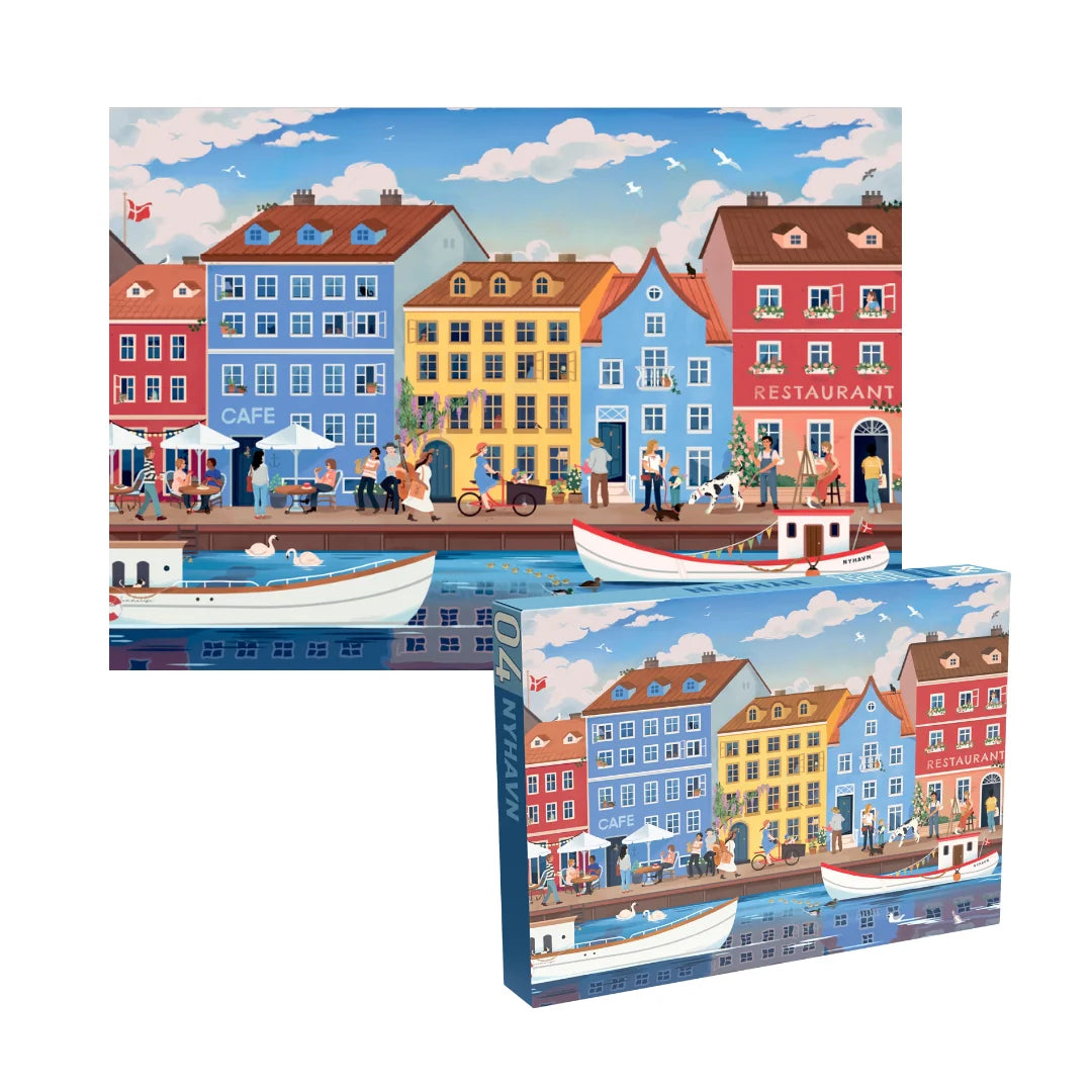 Puzzle de 1000 pièces de Nyhavn 