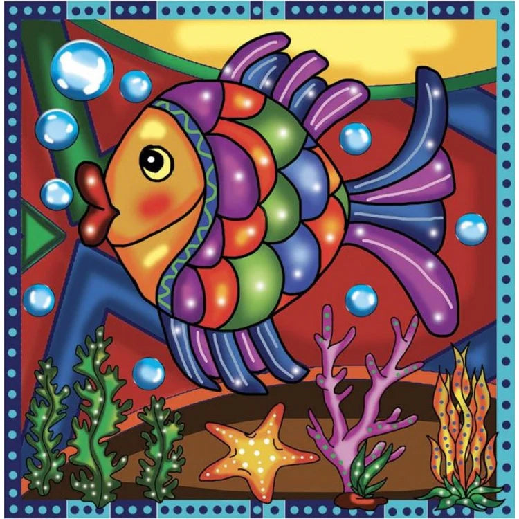 Peinture au diamant - POISSON