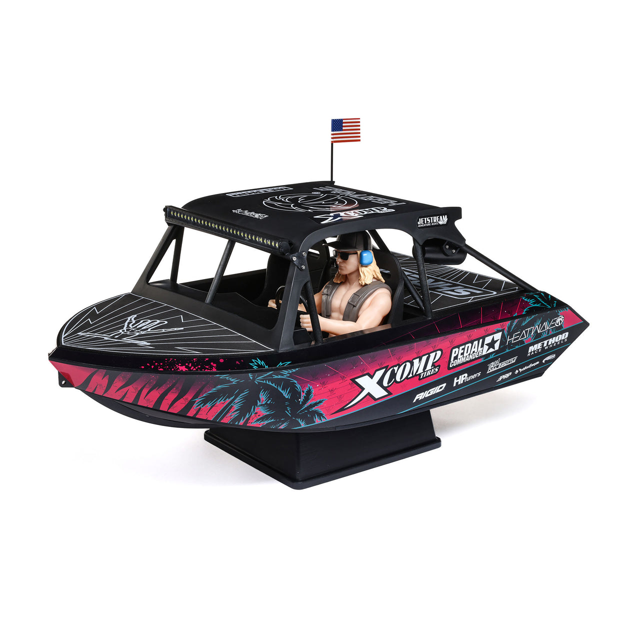 PRB08051T1 PROBOAT 1/6 24" Jetstream Jet Boat RTR, Shreddy 