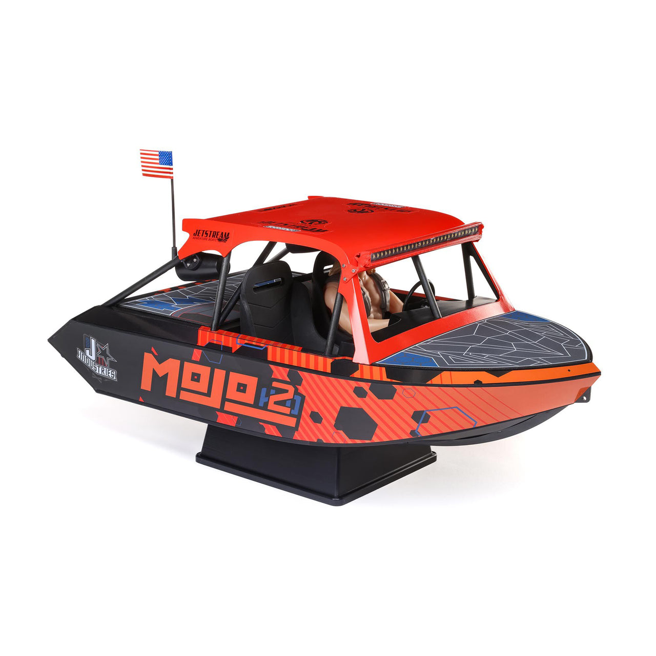 PRB08051T2 PROBOAT 1/6 24" Jetstream Jet Boat RTR, Mojo 