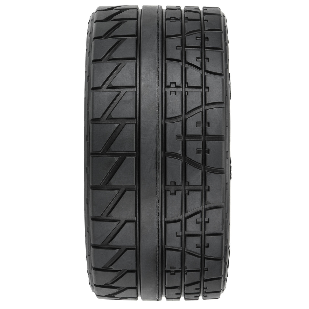 PRO1020511 Proline 1/6 Menace HP BELTED F/R 5.7” Tires MTD 24mm Black Raid 8x48 Hex (2)
