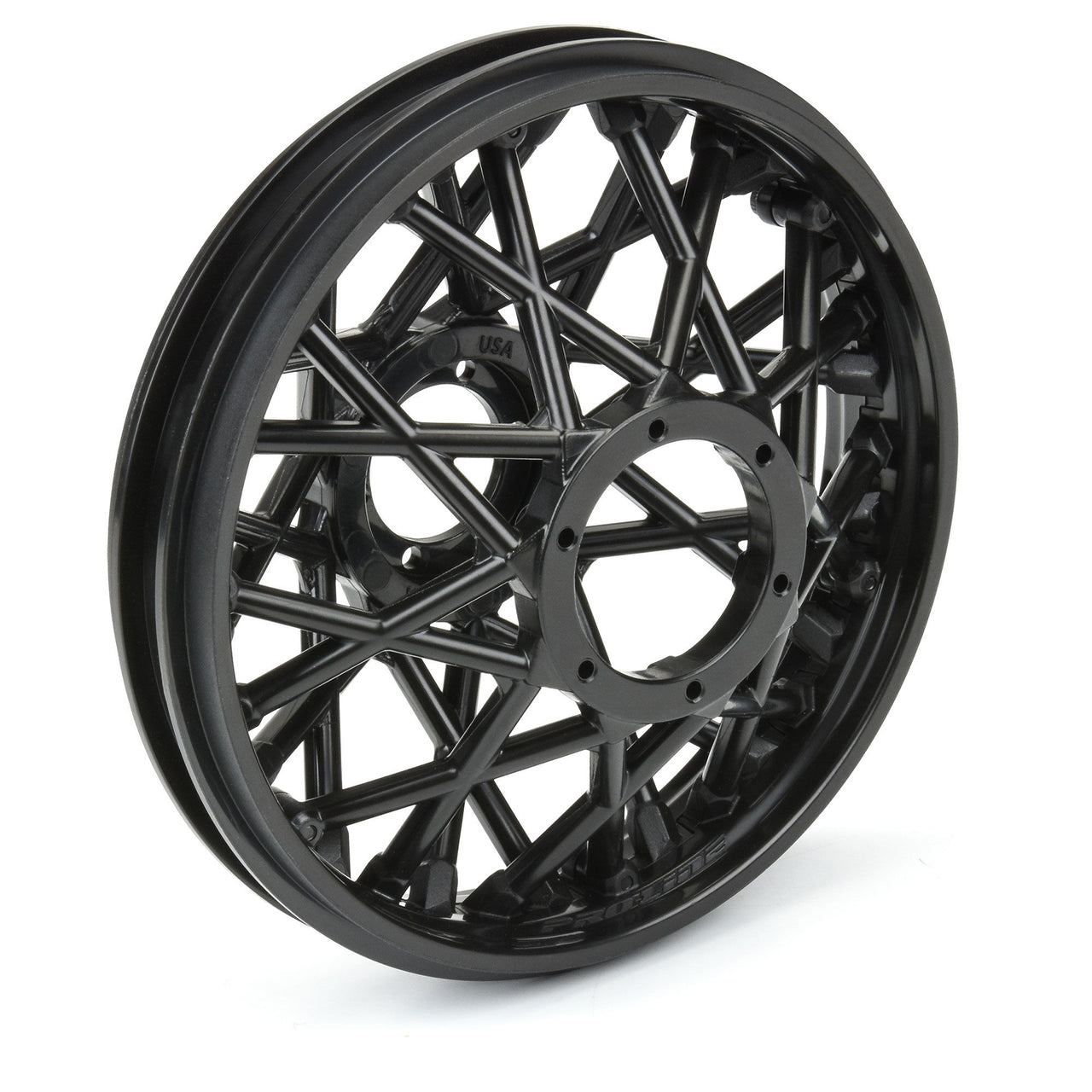PRO283303 1/4 Bullyspoke V2 Bead Rear Wheel Black: Promoto-MX