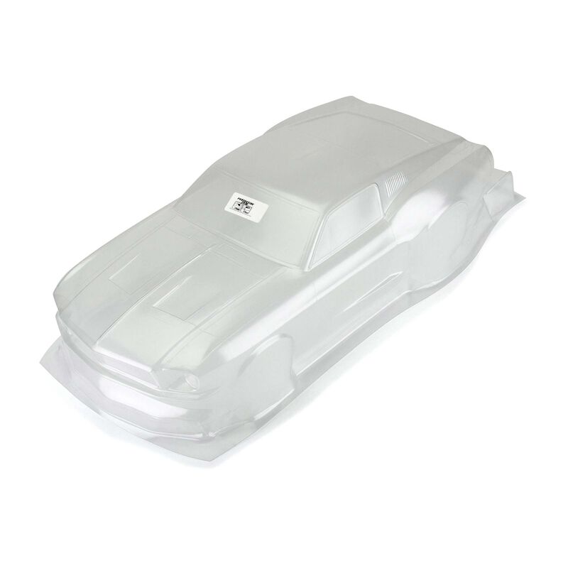 PRO357300 Carrocería transparente Ford® Mustang 1967 para auto de arrastre sin preparación Losi® 22S™, auto de arrastre 2wd Slash® y DR10