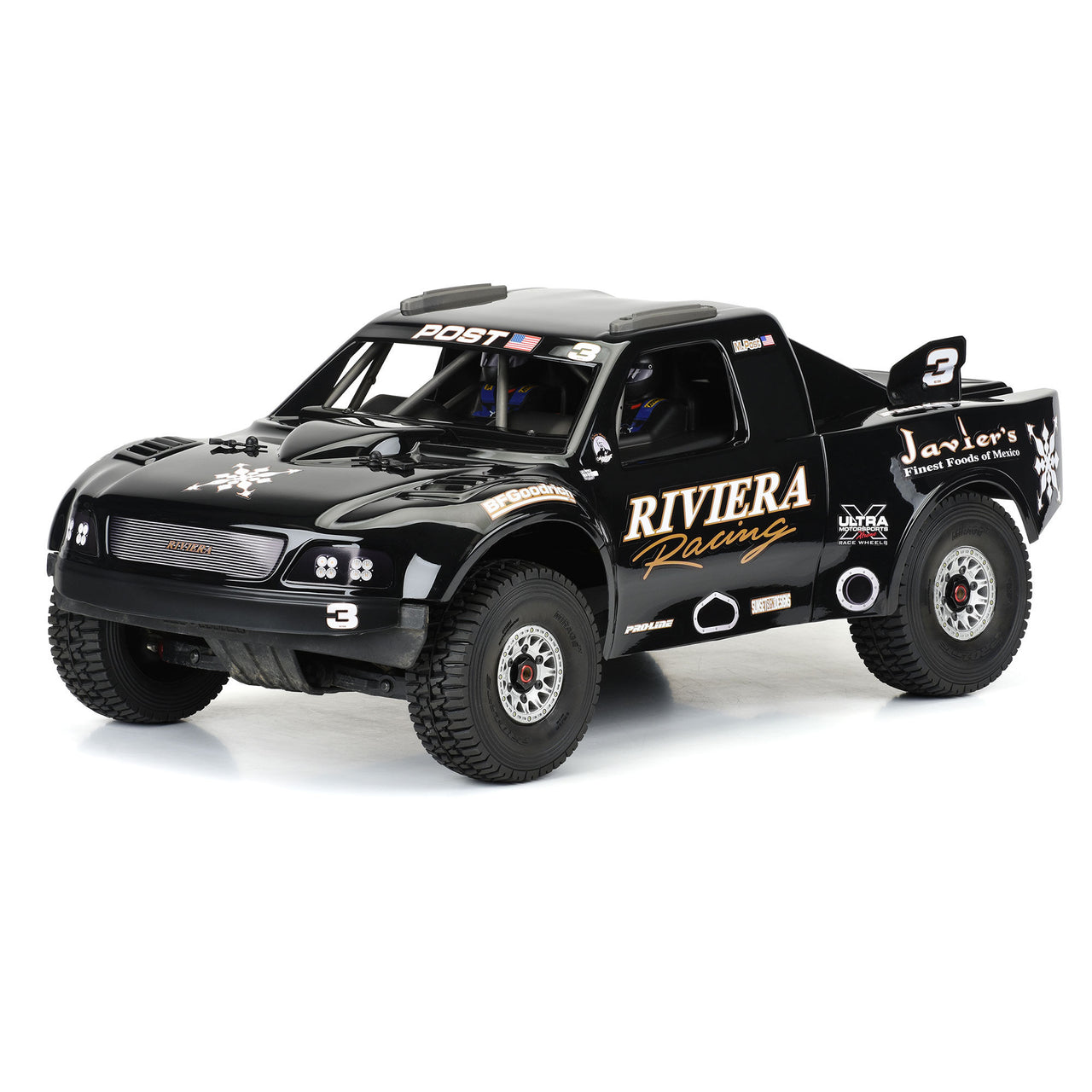 PRO361818 1/7 Precortado 1997 Ford F-150 Trophy Truck Riviera Cuerpo negro: Mojave 
