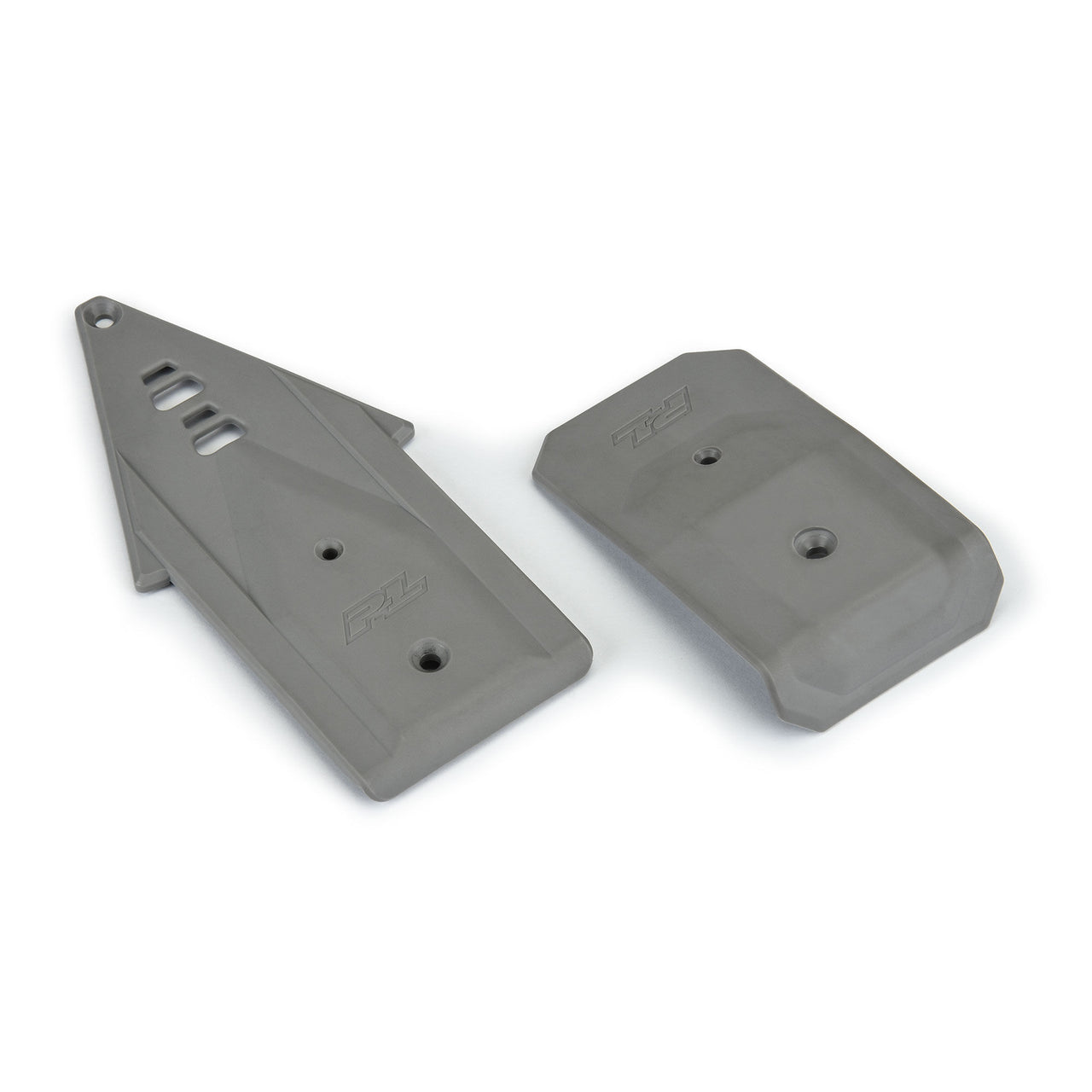 PRO639505 Bash Armor Front/Rear Skid Plates (Stone Gray) for ARRMA 3S Vehicles