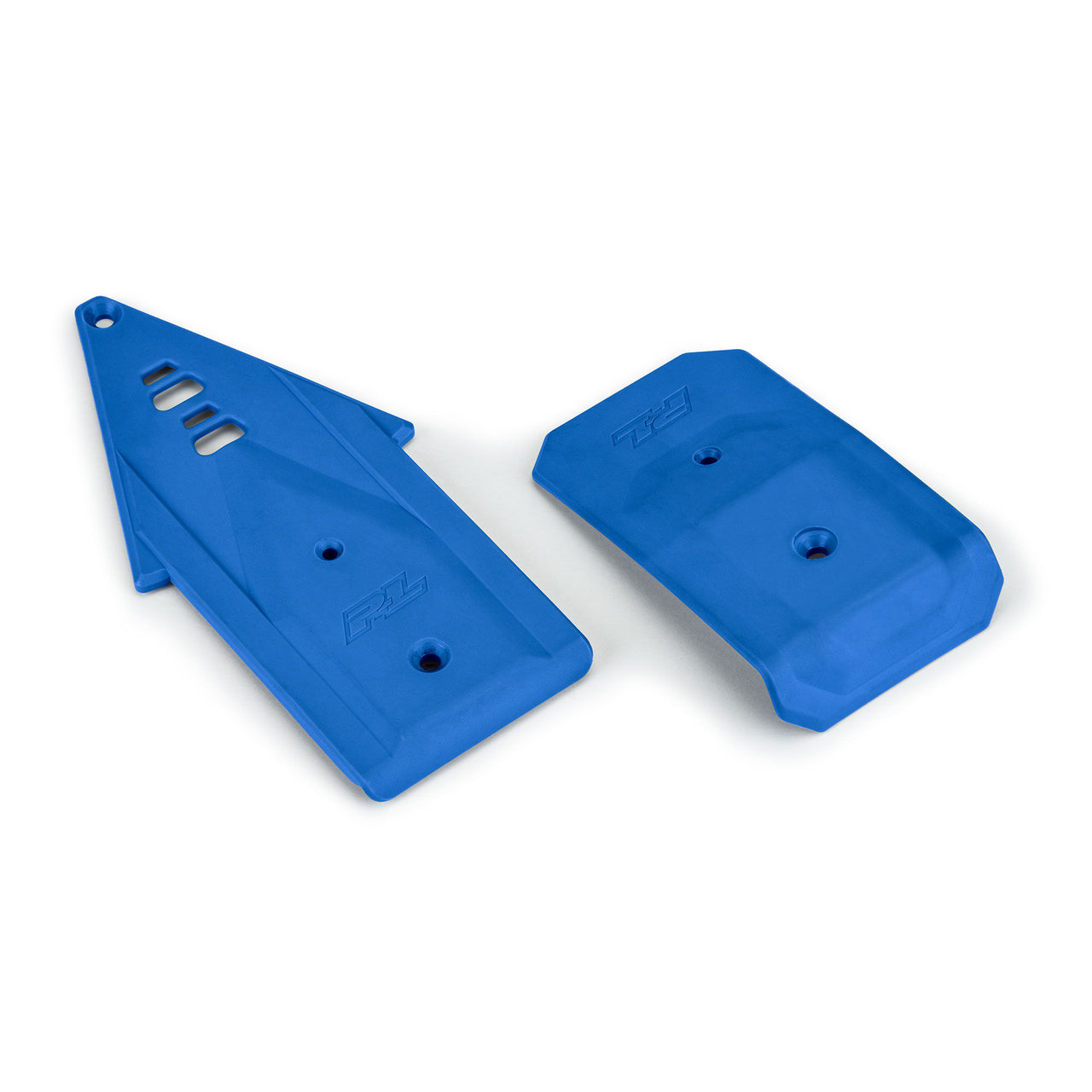PRO639506 Bash Armor Front/Rear Skid Plates (Blue) for ARRMA 3S Vehicles