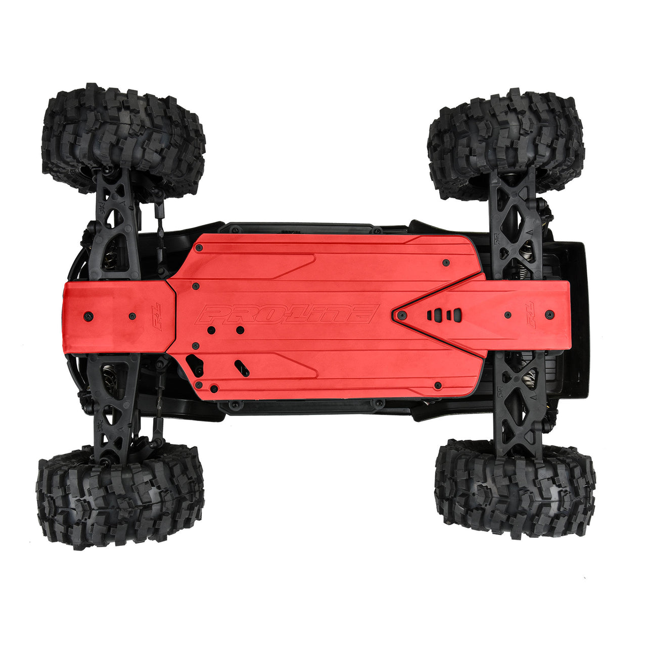 PRO639707 Bash Armor Chassis Protector (Red) for ARRMA 3S Long WB