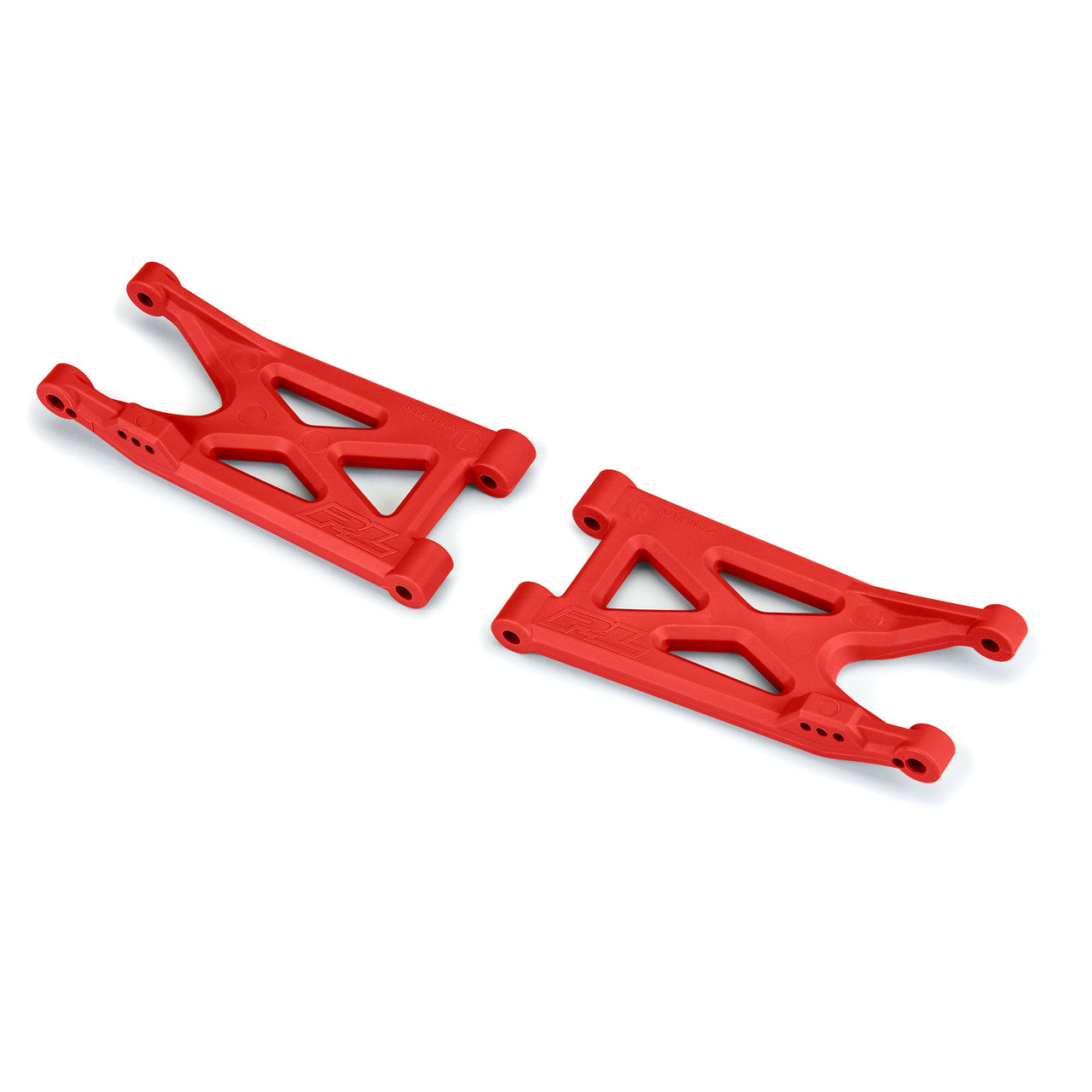 PRO640007 Bash Armor Rear Suspension Arms (Red) for ARRMA 3S Vehicles