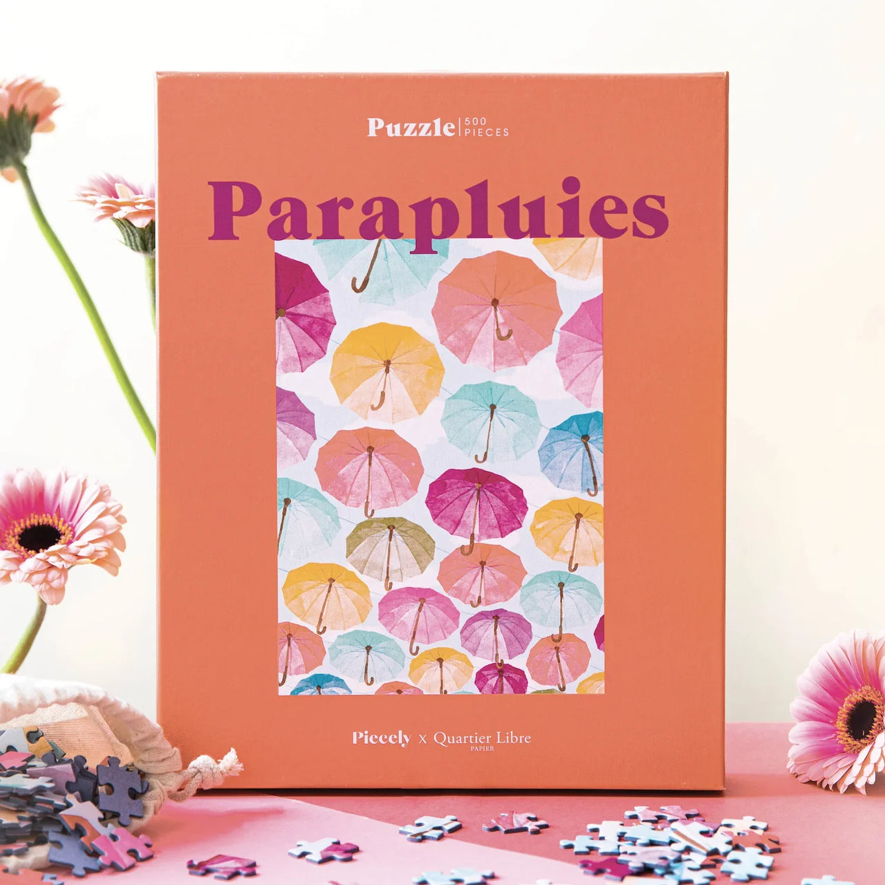 Parapluies 500-Piece Puzzle