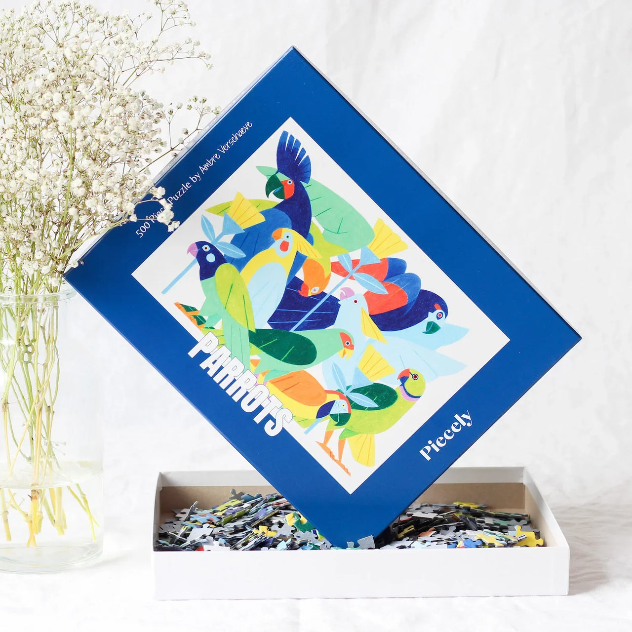 Parrots 500-Piece Puzzle