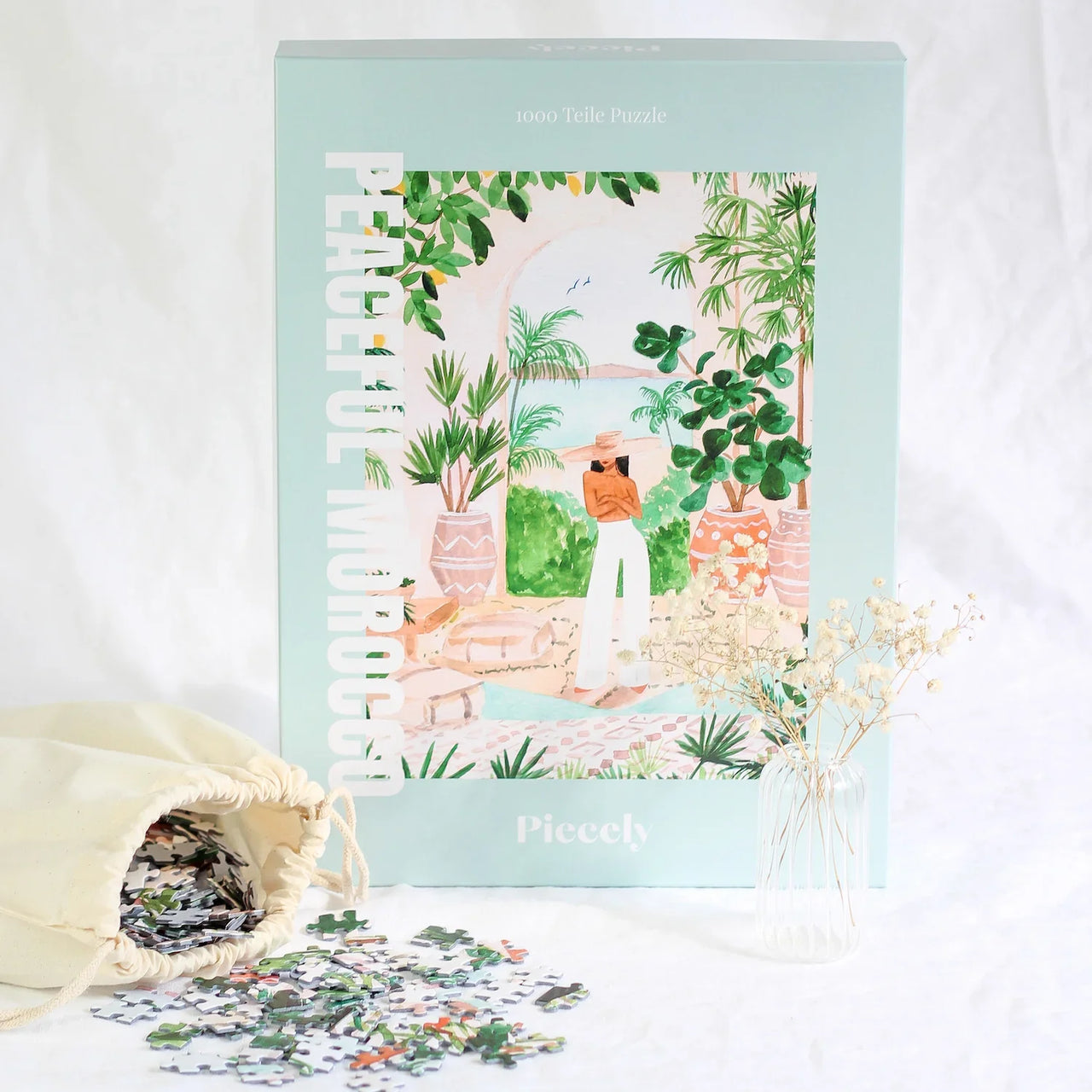 Peaceful Morocco 1000-Piece Puzzle