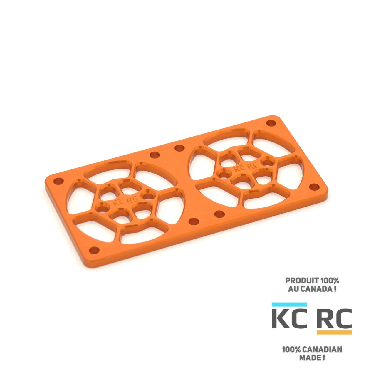 FDD0000O KR RC Double fan top 40x40mm Orange
