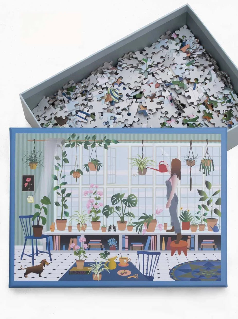 Puzzle 1000 pièces - Amoureux des plantes